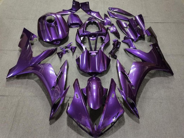 2004-2006 Deep Purple Yamaha R1 Motorcycle Fairings 2004-2006 Deep Purple Yamaha R1 Motorcycle Fairings