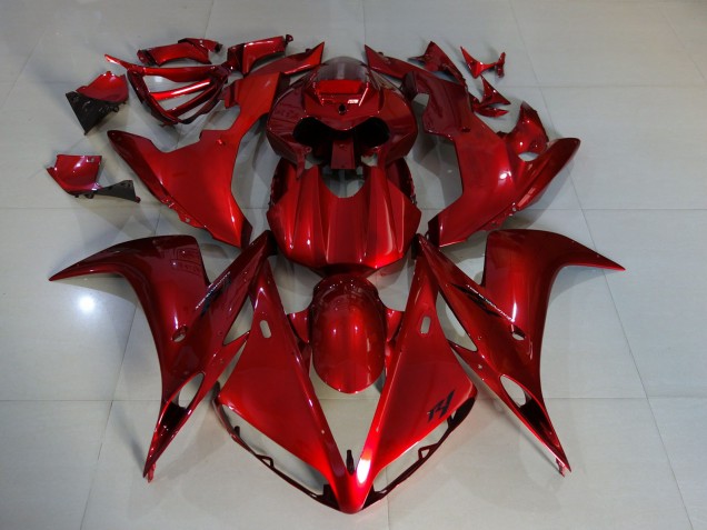 2004-2006 Deep Red Yamaha R1 Motorcycle Fairings 2004-2006 Deep Red Yamaha R1 Motorcycle Fairings