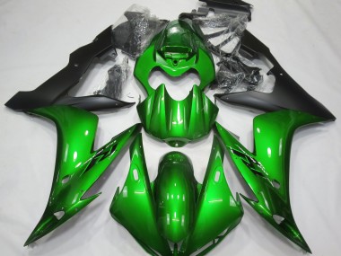 2004-2006 Gloss Green & Black Yamaha R1 Motorcycle Fairings