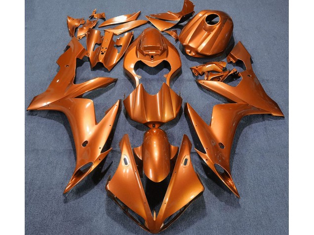 2004-2006 Solid Orange Yamaha R1 Motorcycle Fairings 2004-2006 Solid Orange Yamaha R1 Motorcycle Fairings