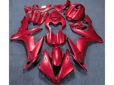 2004-2006 Solid Red Yamaha R1 Motorcycle Fairings