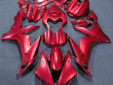 2004-2006 Solid Red Yamaha R1 Motorcycle Fairings
