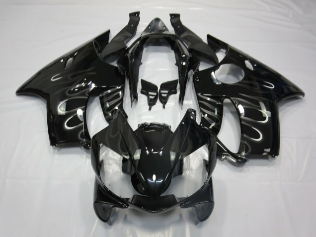 2004-2007 Black Flame Honda CBR600 F4i Motorcycle Fairings 2004-2007 Black Flame Honda CBR600 F4i Motorcycle Fairings