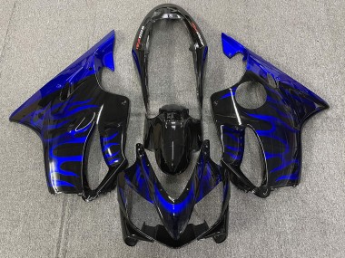 2004-2007 Blue Flame Honda CBR600 F4i Motorcycle Fairings