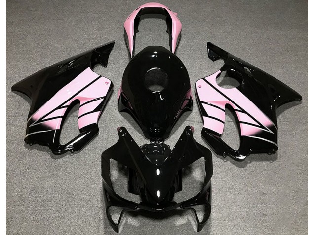 2004-2007 Custom Pink and Black Honda CBR600 F4i Motorcycle Fairings 2004-2007 Custom Pink and Black Honda CBR600 F4i Motorcycle Fairings