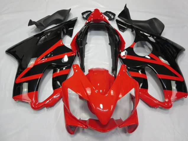 2004-2007 Gloss Black and Red Honda CBR600 F4i Motorcycle Fairings 2004-2007 Gloss Black and Red Honda CBR600 F4i Motorcycle Fairings