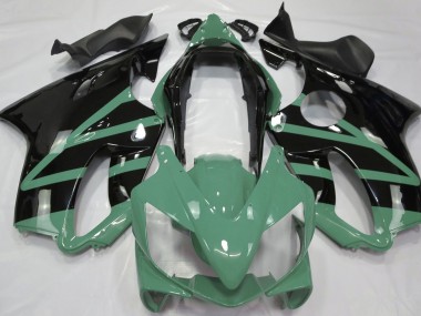 2004-2007 Gloss Green Honda CBR600 F4i Motorcycle Fairings