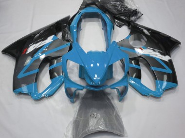 2004-2007 Gloss Light Blue & Grey Honda CBR600 F4i Motorcycle Fairings