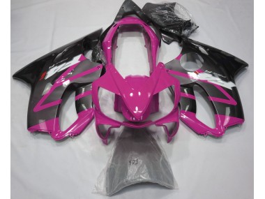 2004-2007 Gloss Pink & Grey Honda CBR600 F4i Motorcycle Fairings