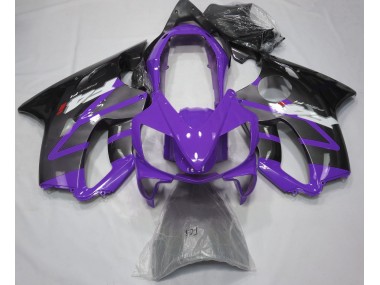 2004-2007 Gloss Purple & Grey Honda CBR600 F4i Motorcycle Fairings