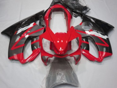 2004-2007 Gloss Red & Grey Honda CBR600 F4i Motorcycle Fairings