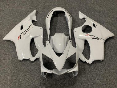 2004-2007 Gloss White Honda CBR600 F4i Motorcycle Fairings