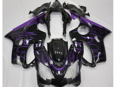 2004-2007 Purple Flame Honda CBR600 F4i Motorcycle Fairings