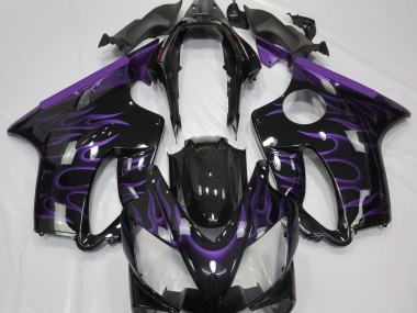2004-2007 Purple Flame Honda CBR600 F4i Motorcycle Fairings