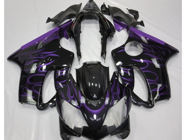 2004-2007 Purple Flame Honda CBR600 F4i Motorcycle Fairings 2004-2007 Purple Flame Honda CBR600 F4i Motorcycle Fairings