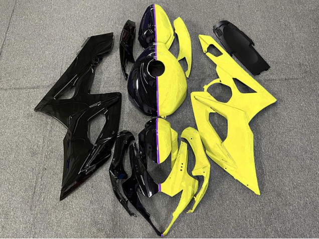 2005-2006 Black and Yellow Suzuki GSXR 1000 Motorcycle Fairings 2005-2006 Black and Yellow Suzuki GSXR 1000 Motorcycle Fairings