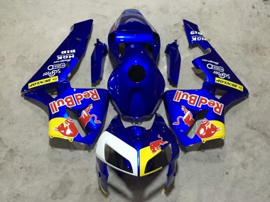 2005-2006 Blue Red Bull Honda CBR600RR Motorcycle Fairings