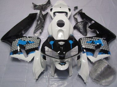 2005-2006 Blue Splatter Honda CBR600RR Motorcycle Fairings