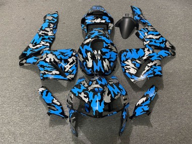 2005-2006 Camo & BLUE Honda CBR600RR Motorcycle Fairings