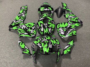 2005-2006 Camo & GREEN Honda CBR600RR Motorcycle Fairings