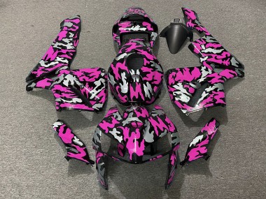 2005-2006 Camo & HOT PINK Honda CBR600RR Motorcycle Fairings