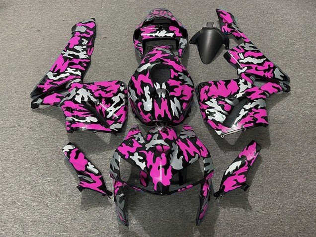 2005-2006 Camo & HOT PINK Honda CBR600RR Motorcycle Fairings 2005-2006 Camo & HOT PINK Honda CBR600RR Motorcycle Fairings