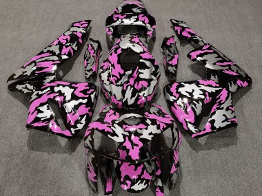 2005-2006 Camo & LIGHT PINK Honda CBR600RR Motorcycle Fairings