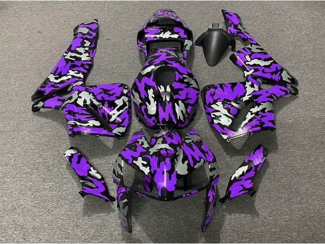 2005-2006 Camo & PURPLE Honda CBR600RR Motorcycle Fairings 2005-2006 Camo & PURPLE Honda CBR600RR Motorcycle Fairings