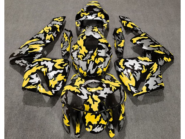 2005-2006 Camo & YELLOW Honda CBR600RR Motorcycle Fairings 2005-2006 Camo & YELLOW Honda CBR600RR Motorcycle Fairings