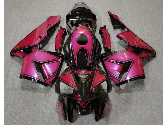 2005-2006 Deep Hot Pink Honda CBR600RR Motorcycle Fairings 2005-2006 Deep Hot Pink Honda CBR600RR Motorcycle Fairings