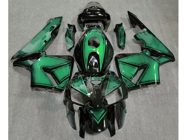 2005-2006 Deep Light Green Honda CBR600RR Motorcycle Fairings 2005-2006 Deep Light Green Honda CBR600RR Motorcycle Fairings