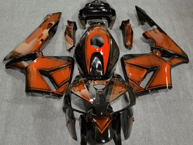 2005-2006 Deep Orange Honda CBR600RR Motorcycle Fairings