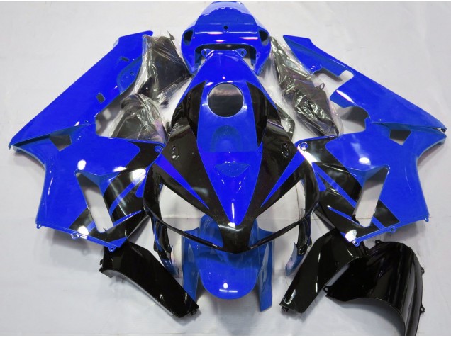 2005-2006 Gloss Blue & Black Design Honda CBR600RR Motorcycle Fairings 2005-2006 Gloss Blue & Black Design Honda CBR600RR Motorcycle Fairings