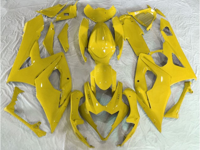 2005-2006 Gloss Yellow Suzuki GSXR 1000 Motorcycle Fairings 2005-2006 Gloss Yellow Suzuki GSXR 1000 Motorcycle Fairings