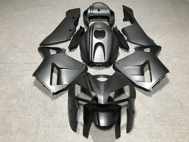 2005-2006 Matte Black Honda CBR600RR Motorcycle Fairings 2005-2006 Matte Black Honda CBR600RR Motorcycle Fairings