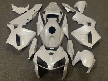 2005-2006 Pearl White Honda CBR600RR Motorcycle Fairings