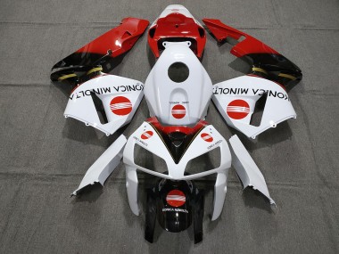 2005-2006 Red KM Honda CBR600RR Motorcycle Fairings