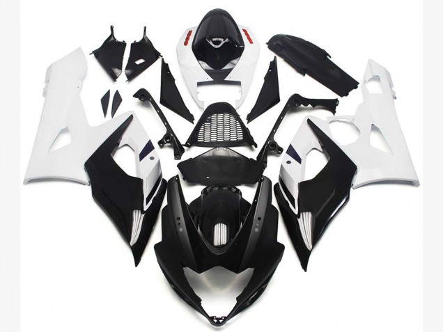 2005-2006 Vibrant Gloss Blue and Matte Black Suzuki GSXR 1000 Motorcycle Fairings 2005-2006 Vibrant Gloss Blue and Matte Black Suzuki GSXR 1000 Motorcycle Fairings