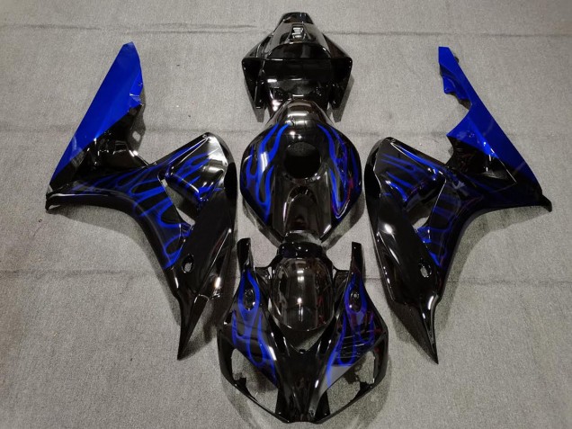 2006-2007 Blue Flame Honda CBR1000RR Motorcycle Fairings 2006-2007 Blue Flame Honda CBR1000RR Motorcycle Fairings