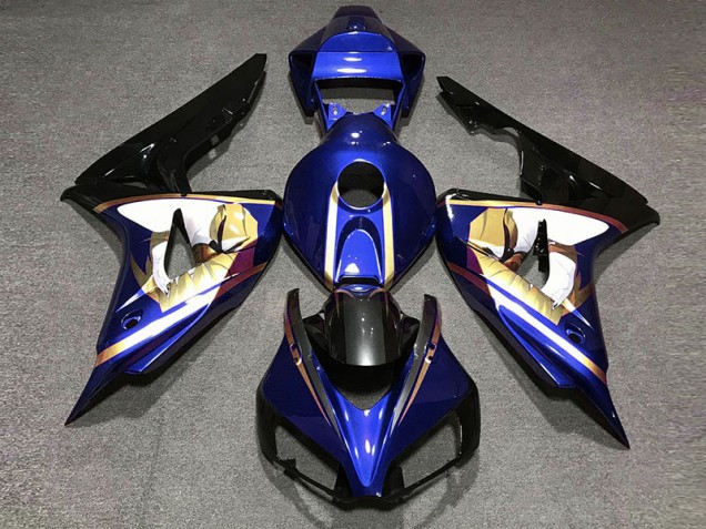 2006-2007 Blue & Gold Honda CBR1000RR Motorcycle Fairings 2006-2007 Blue & Gold Honda CBR1000RR Motorcycle Fairings