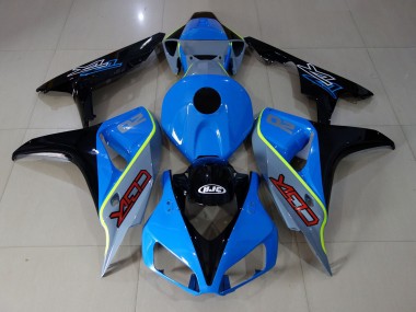 2006-2007 Blue and Black Custom CBR Honda CBR1000RR Motorcycle Fairings