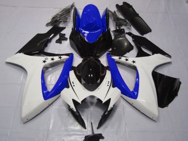 2006-2007 Dark Blue Star Suzuki GSXR 600-750 Motorcycle Fairings