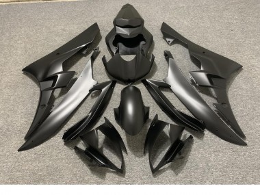 2006-2007 Full Matte Black Yamaha R6 Motorcycle Fairings