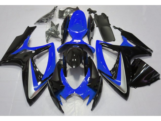 2006-2007 Gloss Blue Debadged Suzuki GSXR 600-750 Motorcycle Fairings 2006-2007 Gloss Blue Debadged Suzuki GSXR 600-750 Motorcycle Fairings