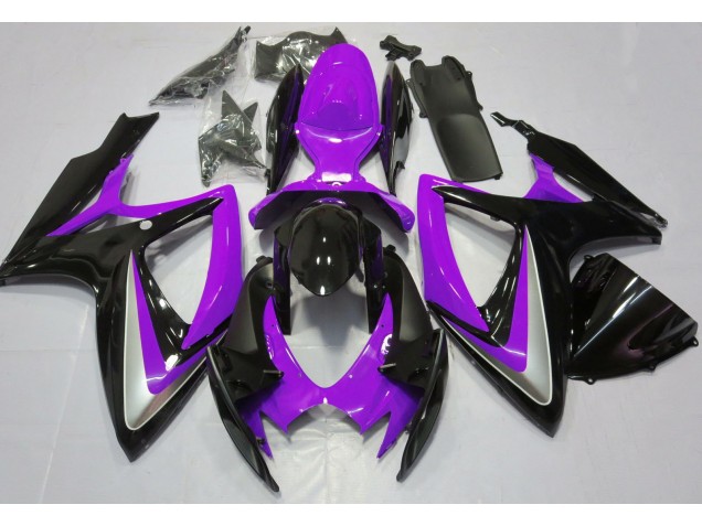 2006-2007 Gloss Purple Debadged Suzuki GSXR 600-750 Motorcycle Fairings 2006-2007 Gloss Purple Debadged Suzuki GSXR 600-750 Motorcycle Fairings