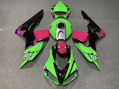 2006-2007 Green Shark Honda CBR1000RR Motorcycle Fairings