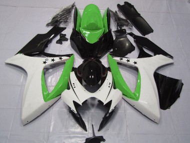 2006-2007 Green Star Suzuki GSXR 600-750 Motorcycle Fairings