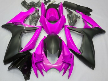 2006-2007 Hot Pink Suzuki GSXR 600-750 Motorcycle Fairings