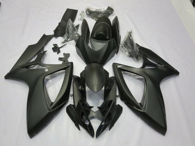 2006-2007 Matte Suzuki GSXR 600-750 Motorcycle Fairings 2006-2007 Matte Suzuki GSXR 600-750 Motorcycle Fairings