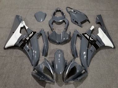 2006-2007 Nardo and White Yamaha R6 Motorcycle Fairings